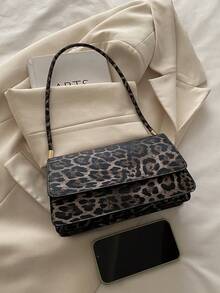 Fashion Solid Color Vintage Minimalist Elegant Shoulder Bag - Multicolor - View 4