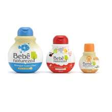 Kit Banho Bebê Shampoo Condicionador Colônia Infantil Sem Lágrimas Hipoalergênico Vegano Extrato Algodão - Damasco - Visão 9