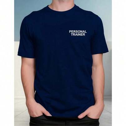 Camiseta Personal Trainer Camisa Professor Treino Academia Moda Unissex Confortável Lançamento
