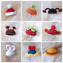 Hamster Decorative Knitted Knitted Hat Photo Prop Animal & Plant Shaped Cute Accessory Parrot Hat Snake & Lizard Accessory - Multicolor - View 11