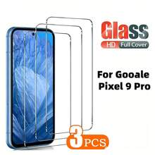 3-Pack Screen Protector, Compatible With Google Pixel 9 Pro XL/Pixel 9 Pro/Pixel 9, Pixel 10 Pro Fold/Pixel 10 Pro/10 Pro XL/10, Pixel 10a, Pixel 11/11 Pro/11 Pro XL Series, Fingerprint Unlock Tempered Glass Screen Protector, High Definition, Anti-Fingerprint, Anti-Scratch, Bubble-Free Easy Installation, Full Screen Protection - Clear - View 20