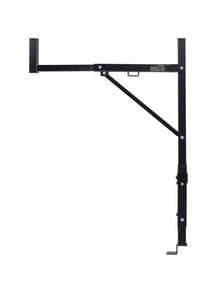 Truck Rack 19-34inch Extendable Truck Ladder Rack 38. 6"-43. 6" Adjustable Height 250 Lbs Capacity Steel Ladder Rack For Truck Heavy Duty Truck Bed Rack For Kayak Surfboard Lumber Ladder - Default - View 4