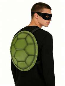 1件/2件裝 烏龜殼服裝，太空行走，青少年，烏龜殼，背包，角色扮演配件，聖誕節萬聖節，黑色眼罩萬聖節服裝，英雄面具，海盜，盜賊，盜賊，角色扮演派對配件，適用於烏龜殼，適用於節日派對、嘉年華、服裝派對或其他慶典，萬聖節、聖誕節、派對、角色扮演、活動場合，大大增強節日氣氛 - 彩色 - 查看 15