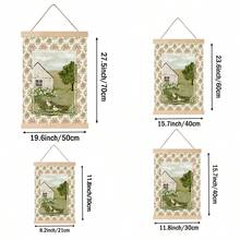 1 Stück französischer Cottagecore Wandkunst Leinwand Poster Drucke Shabby Chic Blumen Scheune Gemälde Kunstwerk Bild Giclee Muster Vintage Landhaus Landschaft Ente Küche Schlafzimmer Dekoration ästhetische Geschenke Deko ungerahmt /gerahmt/Holzaufhängung - Muster - Übersicht 8