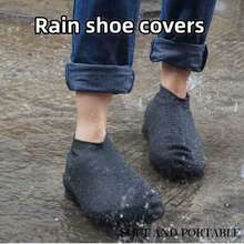 Highly Anti-Slip, Anti-Mud, Waterproof Shoe Covers, All-Around Protection For Boots, Suitable For Outdoor Hiking, Camping, Gardening, Snow, Rain, Mud, Easy To Clean, Durable Foot Protector - New Model - View 2