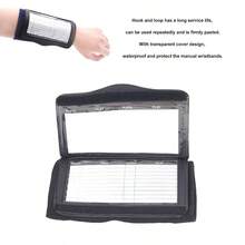 Muñequera Pro Athletics Playbook Brazalete de Fútbol Profesional Playbook Youth Quarterback Gear Pro Entrenador de Muñeca de Tamaño Adulto para Todos los Deportes con 3 - Multicolor - Ver 5