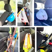 2 Pack Seat Back Gun Rack Bow Rack Holder Gun Holder Gun Sling Organizer For Truck, Car To Hold Rifles - No Installation Tools Required, Simple To Install - No Rifles Included - White - View 5