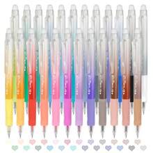 24 Colors Erasable Gel Pens, Fine Point 0.7mm Colored Erasable Pens, Make Mistakes Disappear, Assorted Color Inks For Writing, Journaling, Taking Notes, School Office Home 24 Colors - 24 Colors - View 1