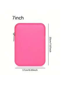 1pc 6"/7"/8"/10"/11" Office Commute Essential Soft Laptop Sleeve, Scratch-Resistant Wear-Resistant Organizer Bag, Lightweight Portable, Minimalist Fashionable Carry-On - Rectangle - View 25