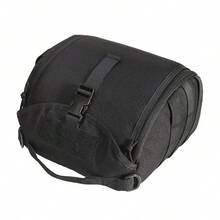 1 pc Tas Ransel Penyimpanan Helm Taktis Kapasitas Ekstra Besar, Kain Oxford Tahan Robek, Banyak Kompartemen dengan Gesper Hook & Loop, Tas Jinjing Bahu Selempang untuk Motor, Bersepeda, Off-Road, Camping dan Aktivitas Outdoor - MultiWarna - View 16