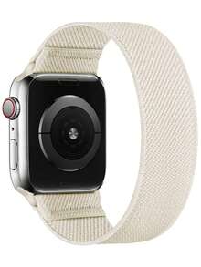 1件裝男女通用 Apple 單圈編織尼龍錶帶，相容 38/40/41/42/44/45/49mm，柔軟彈性舒適透氣運動錶帶，適用於 Ultra 系列 SE/9/8/7/6/5/4/3/2/1 - 彩色 - 查看 30