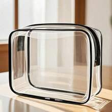 Neue wasserdichte PVC-Kulturtasche mit Sonnenschutz-Motiv, PVC-Strandtasche, frisches handgezeichnetes Sonne- und Sonnenschutz-Design, Sommer-Sonnenschutz-Aufbewahrung Geschenk, PVC-Reiseorganizer mit Reißverschluss, leichte, farbbeständige Make-up-Kulturtasche, Unisex, leicht zu reinigendes Design, geeignet für Mütter, Lehrer, Freunde, Krankenschwestern Make-up-Tasche, Schultüte-Schulstart-Zubehör Kulturtasche - Verschiedenfarbig - Übersicht 15