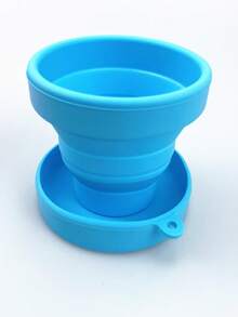 Portable Outdoor Camping Travel Folding Cup, Silicone Collapsible Cup For Brushing Teeth, Travel Folding Water Cup - Multicolor - View 9