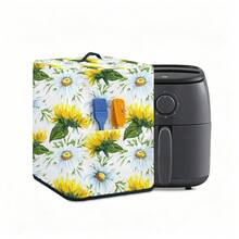 1 buah Penutup Debu Penggorengan Udara, Dapat Dicuci dengan Mesin, Dapat Dicuci dengan Air, Dengan Kantong, Penutup Pelindung Peralatan Dapur Universal - MultiWarna - View 15
