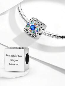 1pc Fashion Shiny Exquisite Pendant Bead, Suitable For Women's Bracelet, Bangle DIY Jewelry Making And Daily Outfit Accessories, Suitable For Girls To Wear - Multicolor - View 3