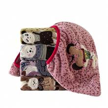 2pcs Embroidered Animal Hair Drying Caps, Large Wrap Design Easy To Use, 3D Embroidered Pattern Hair Protection Drying Towel No Blow Dry - Multicolor 1 - View 5