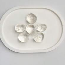 10/20/50/100/200/300/500/1000/2000g/袋 天然滾筒寶石與混色水晶散裝－多種滾筒拋光寶石原石，適合居家裝飾 - 彩色 - 查看 23