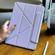 Multifunctional Tablet Protective Case, Ultra-Thin Lightweight Protective Shell, With Multi-Angle Stand Function, Transparent Hard Back Shell Anti-Bending, Flexible Soft Edges, Drop Shock Absorption, Auto Sleep/Wake Function, Reduces Power Consumption, With Buckle Design, Suitable For Daily Entertainment, Learning And Work, Compatible With Huawei Mate Pad 11.5s2014/2015, Compatible With Honor Pad10 2025 - Multicolor - View 8