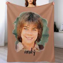 Andy Garvey Throw Blanket Blankets Sofas Of Decoration Multi-Purpose Giant Sofa Beach Blankets - Black - View 6