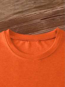 Men T-Shirts - Orange - View 3