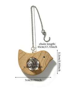 1/3pcs Thwooden Bird-Shaped Sun Catcher Can Be Hung On Balconies, In Gardens, Rooms, Windows, Etc., To Collect Sunlight. The Glass Crystal Ball With Its Sunlight-Scattering Pattern Is A Creative Home Decor Item; It Can Also Be Hung On A Car Rearview - Birds and Sunshine Catcher - View 10