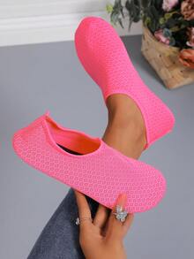 Couples Beach Shoes Non-Slip Breathable Outdoor Water Shoes Swimming Diving Shoes Quick-Drying Soft Sole Creek Shoes For Men - Pink - View 1