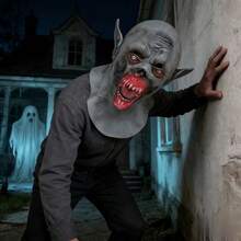 1 buah Topeng Lateks Vampir Horor Halloween, Topeng Wajah Zombie Menakutkan untuk Pesta Cosplay - MultiWarna - View 2