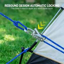Rope With Roller Tensioner, Easy To Secure, Rope Tensioning Tool With Lock, Suitable For Camping, Boating And Outdoor Activities. - Multiple Styles - View 8