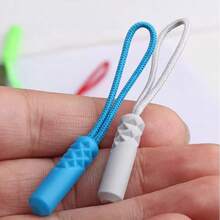 1/3/5pcs Zippers Pull Puller End Fit Rope Tag Replacement Clip Broken Buckle Fixer Suitcase Tent Backpack Zipper Cord - E-Mixed Color - View 7
