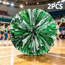 2pcs Football/Basketball Cheerleading Handballs, Four-Finger Grip Series Football Handballs, Suitable For Sports Team Activities, Dance Performances, Square Dance Game Props, Dance And Cheerleading Support Props, Suitable For Outdoor Sports Team Performance Handballs, Football World Cup Support Wristbands - Multicolor - View 7