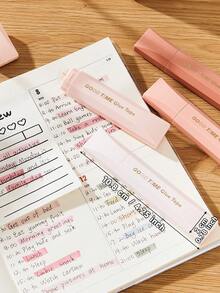 4入/16入漸層色圓點膠帶，平滑快乾、無酸，適合學校/辦公室/居家，學生與教師開學用品 - 彩色 - 查看 6