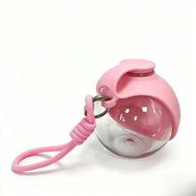 1pc Portable Pet Water Bottle, Hanging Ball-Shaped Refillable Folding Water Dispenser, Outdoor Cat And Dog Water Bowl, Feeding Water Bottle, Outdoor Water Storage Tool - Multicolor - View 13