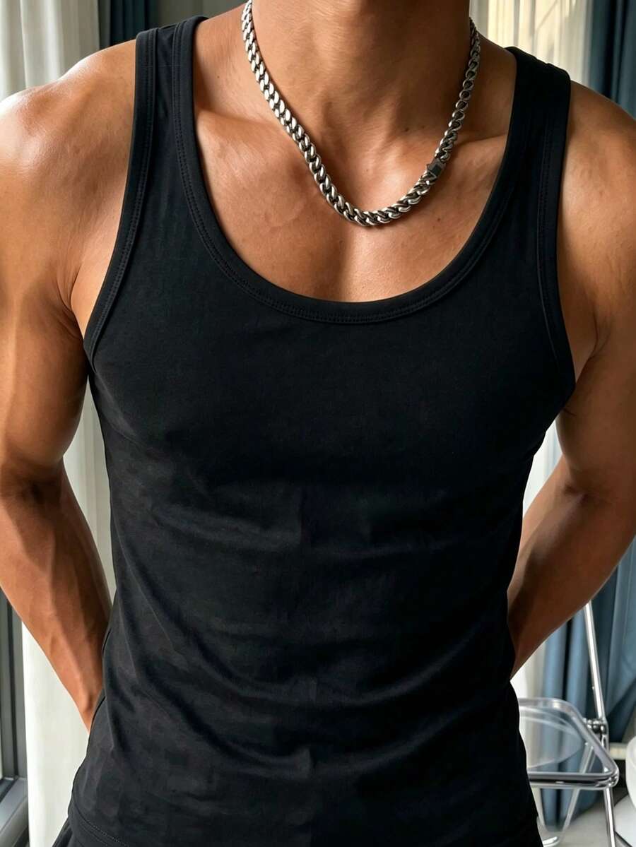 Men's Fashion Loose Fit Tank Top | Exquisite Design | Summer Essential | Easy To Match | Show Your Style
