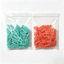 1000pcs Plastic Wall Expansion Anchors, Ribbed Plastic Drywall Anchors, Suitable For Concrete, Brick, Masonry And Wall Installation, Strong Grip, Durable Wall Plugs, Ideal For Home DIY And Construction Projects - Orange 6mm Expansion Tube - View 6