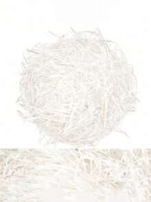1 عبوة 20-500 جرام من ورق الرافيا الملون المجعد، مناسب لحشو صناديق الهدايا DIY، التعبئة والتغليف، الزفاف، حشو صناديق الهدايا من لب ورق الرافيا متعدد الألوان، هدايا عيد الحب، هدايا عيد الفصح، ديكور حفلات عيد الميلاد - الكاكي - مشاهدة 30