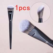 2/1pc 47 Foundation Brush, 78 Foundation, Shadow Brush Liquid Cream Blending Blush Angled Professional Makeup Tool Set - Multicolor - View 10