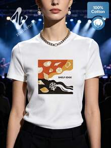 Women T-Shirts - 白色 - 查看 3