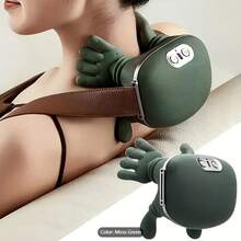 Portable Massager With 3 Modes And 2 Temperature Settings, Suitable For Neck, Shoulder, Back And Legs, Durable Plastic Massager, USB Rechargeable, Perfect For Office Use, Perfect Gift For Parents, Electric Acupressure Massager - Multicolor - View 3