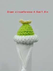 Hamster Decorative Knitted Knitted Hat Photo Prop Animal & Plant Shaped Cute Accessory Parrot Hat Snake & Lizard Accessory - Multicolor - View 14
