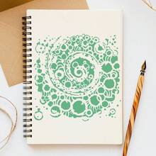 1 Stück künstlerische Mandala-Muster Kunststoff-Schablone, 5,9 Zoll wiederverwendbare Vorlage für handgemachte Geschenke, Geburtstagskarten, Dankeskarten, Journaling, Magazin-Grußkarten-Dekoration Malerei - Sätze - Übersicht 4