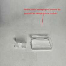 1pc/3pcs/6pcs Acrylic Transparent Razor Hooks, Bathroom Razor Holder Without Drilling, Includes Crush-Proof Packaging Box - Clear - View 9
