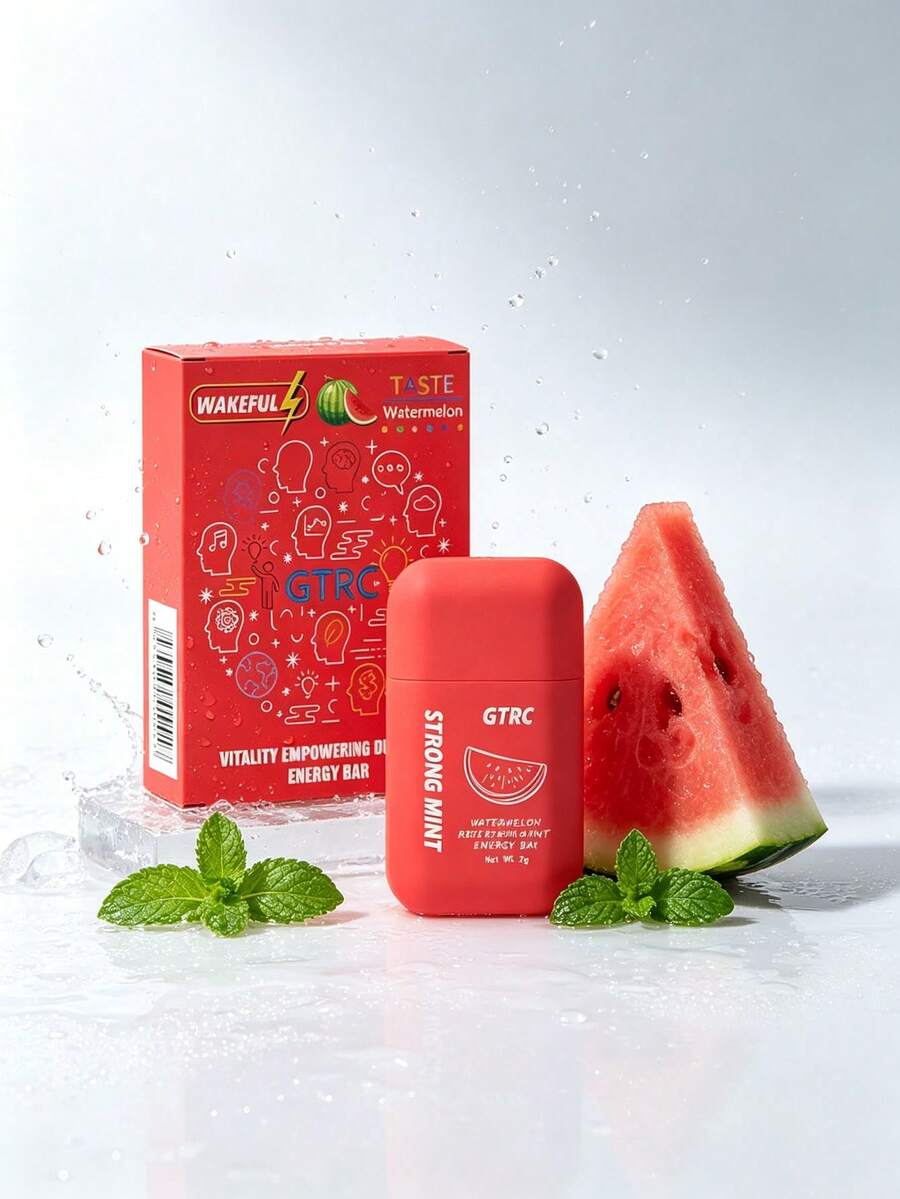 1PC Dual-Hole Essential Oil Stick, Blueberry, Watermelon, Mint Fruit Scent Fresh Essential Oil Stick, With Fresh And Energetic Aroma, Suitable For Indoor And Outdoor Activities Such As Studying, Working, Driving And Traveling. Suitable For Birthdays, Christmas Or As A Gift For Family Members. - Fruit Mint Essential Oil Stick, Driving Refreshing And Energizing Stick