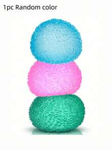 1.6 Inch Textured Mini Ball: 1pc/2pcs Set, High Density Solid Soft Item, Quiet Type, Suitable For Classroom Environment, Filled With Malt, Ideal As Office Relaxation Tool, Easter Party Favor, And Travel Relaxation Accessory - A - View 14