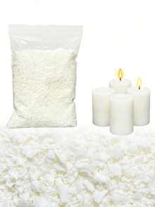 100g/500g/1000g White Soy Wax Flakes/Granules, Suitable For DIY Scented Candle Making, Soy Candles, Halloween Decor, Christmas Decor, Party Candles, Birthday Candles, Gifts For Friends - Multicolor - View 13