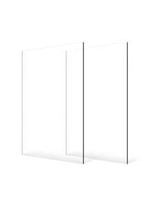 Plexiglass Acrylic Sheets 2-Pack Plastic Sheet 24 X 48 Inch 1 8 Inch Thick Clear Plastic Cast Transparent Glass For Crafting Projects Replacement Picture Frame Glass DIY Display Easy To Cut - 24x48 Inch - View 3