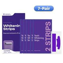 PAP+ Purple Dry Teeth Whitening Strips, Pembersihan Mendalam, Napas Segar, Strip Pemutih Gigi Ungu Portabel untuk di Rumah & Bepergian - Strip pemutih gigi - View 13
