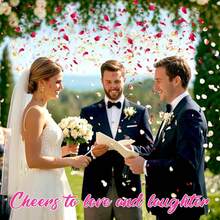 50 Pack Natural Dried Rose Begonia Petal Confetti For Wedding Send Off Romantic Decor - Floral - View 3