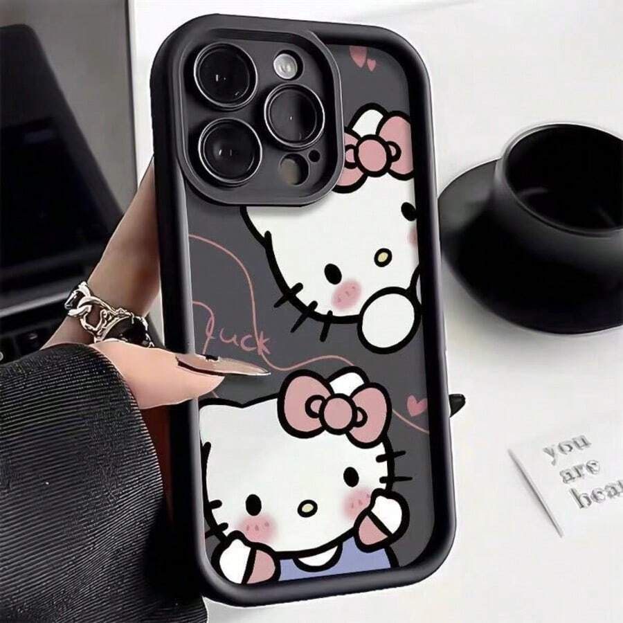 SANRIO 適用於 iPhone 17/16/15 Pro Max 的支架保護殼,奢華透明電鍍氣囊防震保護套,相容 iPhone 17/16/11/15/12/13/14 Pro Max/14/15 Plus/17promax/16promax/15promax/14promax/13promax/12promax/11promax - 彩色 - 查看 1