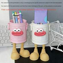 4pcs Cute & Funny Cartoon Sausage Shaped Pen Holders, Large Capacity Desktop Pen Holders, Portable Pen Holders, Requires Self-Assembly, Perfect For Office, Great Gift For Organizing Stationery Or Learning Supplies - Multicolor - View 17