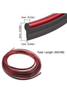 1 Car Interior Trim Strip - Approx. 5 Meters Universal Car Gap Filler Strip Car Decorative Strip DIY Flexible Decorative Strip Includes Installation Tool - A - View 7